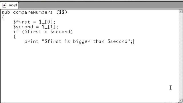 VTC Player Perl Fundamentals, Explicit returns смотреть онлайн