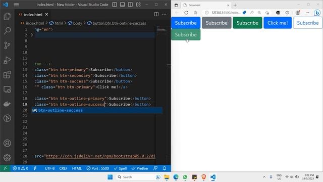 Bootstrap Course Part 3 | Buttons смотреть онлайн