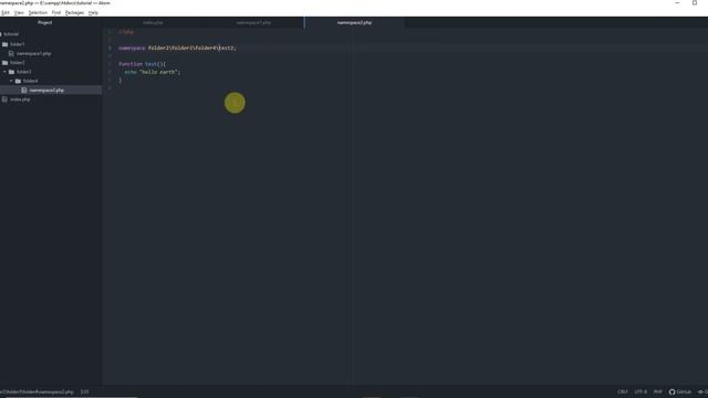 PHP Namespace смотреть онлайн