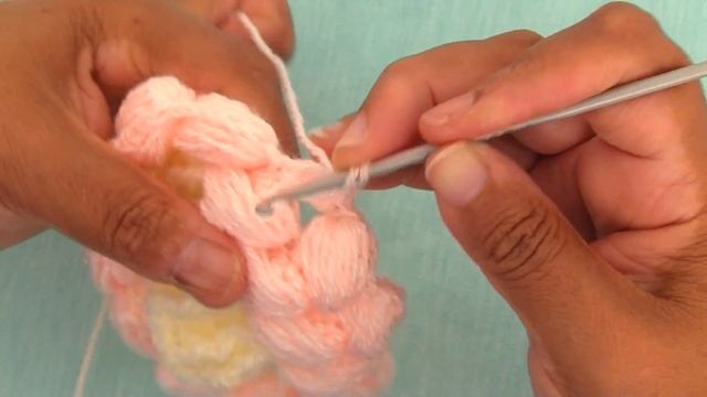 Gorro Bufanda Con Gancho Crochet Tejidas En Punto Trenzas Puff 3D Tejido Tallermanualperu