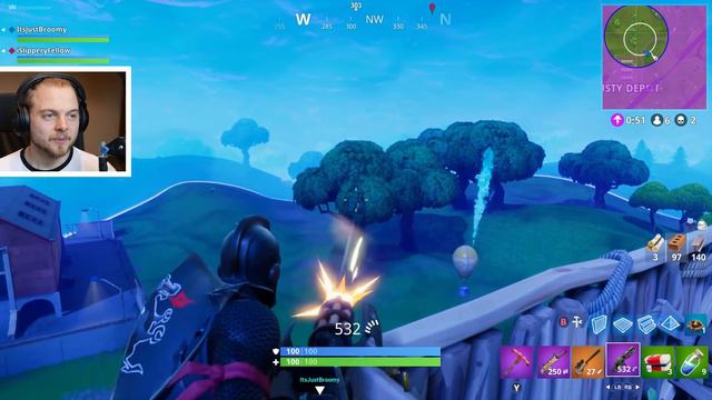 MULTIPLE MINI GUN WINS!! - FORTNITE BATTLE ROYALE!! смотреть онлайн