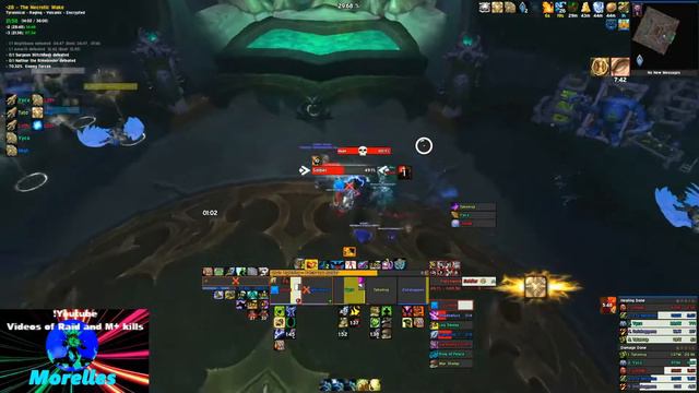 ++28 Necrotic Wake - Tyrnnical - Resto Shaman PoV смотреть онлайн