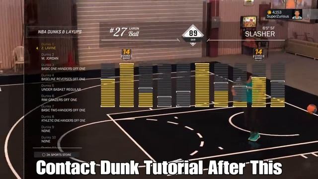 NBA 2K17 - DUNKS/LAYUPS ANIMATIONS | ALL ARCHETYPES | PG/SG/SF ONLY | CONTACT DUNK TUTORIAL смотреть онлайн