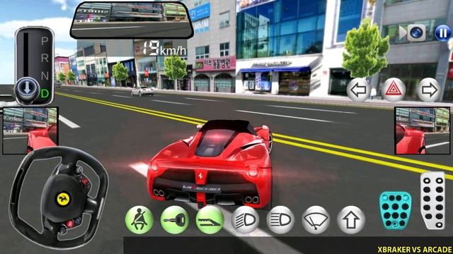 Korean Car Driving Simulator - Ferrrari and Train - Driver's License Examination смотреть онлайн