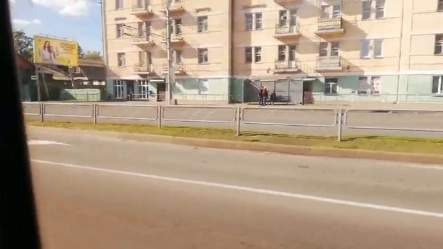 Автобус номер 52 Медгородок Автовокзал г. Гомель. смотреть онлайн