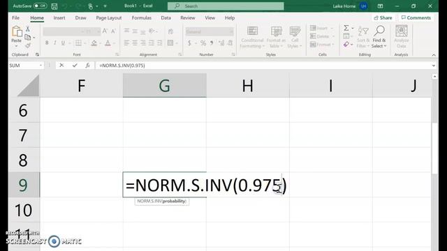 Confidence Interval Using Excel to get z смотреть онлайн