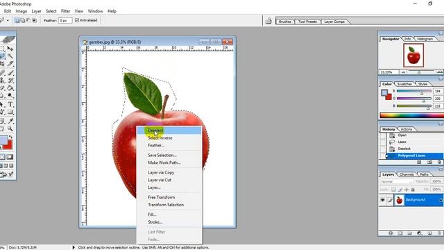 Mengenal Menu Seleksi Pada Photoshop CS8 смотреть онлайн