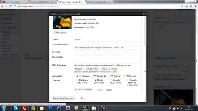 Tutorial Wordpress: Cambiar banner e imagen destacada смотреть онлайн