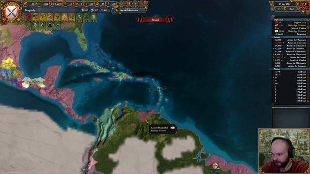 EU4 - Бургундия - 87 - Very Hard - (The Burgundian Conquest, 1.29.6, Burgundy, Europa Universalis 4 смотреть онлайн