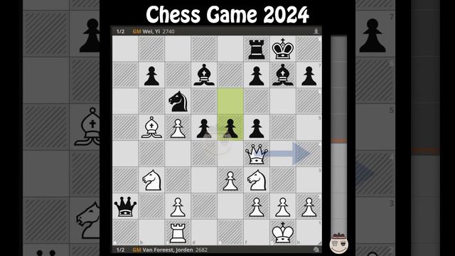 Van Foreest, Jorden - Wei, Yi || 86th Tata Steel Masters 2024 @chessbuddies 🔴 #TataSteelMasters смотреть онлайн
