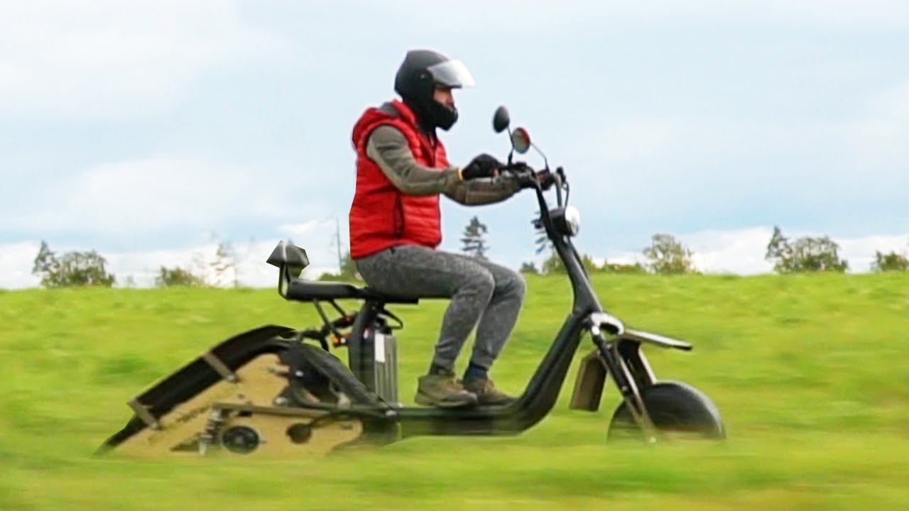 Гусеничный электро скутер! Эксклюзивище! смотреть онлайн