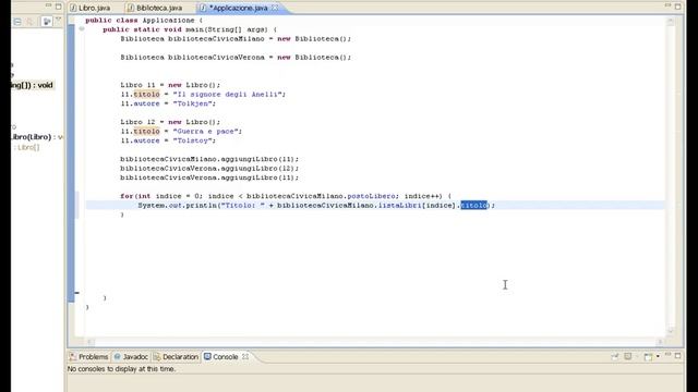CSP - Corso Java Base (parte III) смотреть онлайн