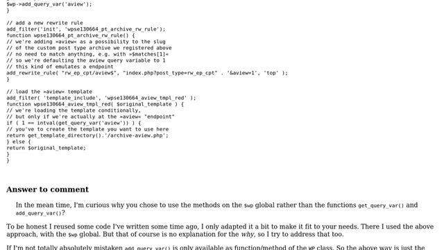 Wordpress: Make Two Views of Post Type Archive At Two URLs (2 Solutions!!) смотреть онлайн