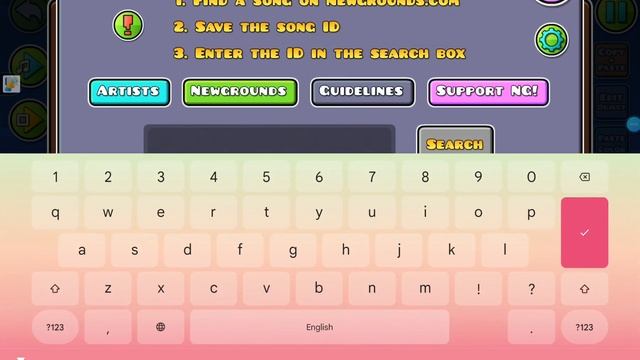 Как поставить свою музыку на свой уровень в Geometry Dash