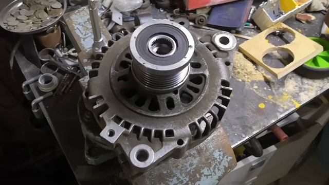 Генератор замена обгонной муфты часть 2 смотреть онлайн