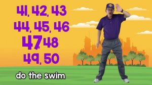 Count by 1's to 50 - Forward and Backward | Counting Song for Kids | Count to 50 | Jack Hartmann