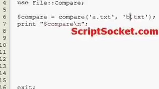 Perl Tutorial 69 - File::Compare - Compare 2 Files Contents смотреть онлайн