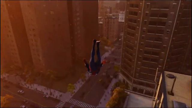 Shady Moon - Cherry Blossoms | Chill Swinging to Music (Marvel's Spider-Man) смотреть онлайн