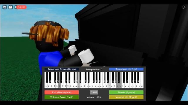 Giorno Theme Roblox piano (Hard With Sheet) смотреть онлайн