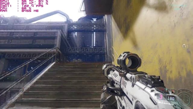 1# Call of Duty: Black Ops 3 test on MSI GT80 2QE TITAN (GTX 980M SLI) - amazing gaming laptop !!! смотреть онлайн