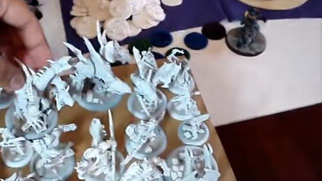Tyranid army, Space Wolves army, and resin miniatures update смотреть онлайн