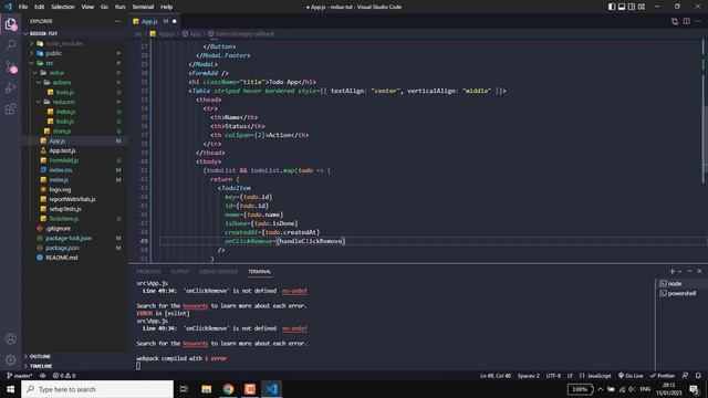 Build a Todo App with React Redux #3 Delete | React Redux Tutorial смотреть онлайн