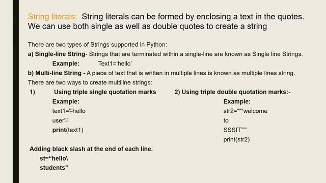 PYTHON TOKENS | LITERALS | PUNCTUATORS | KEYWORDS | IDENTIFIERS | OPERATORS смотреть онлайн