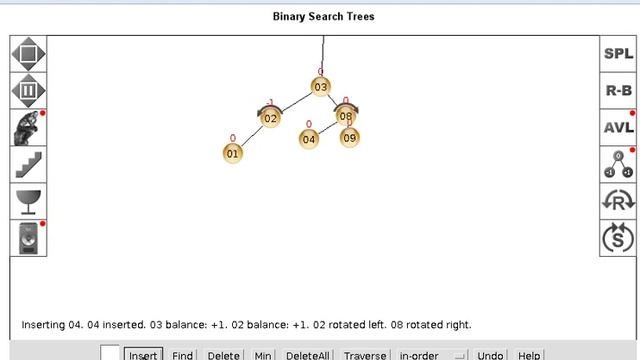 AVL rotacje | AVL tree rotations - balancing смотреть онлайн