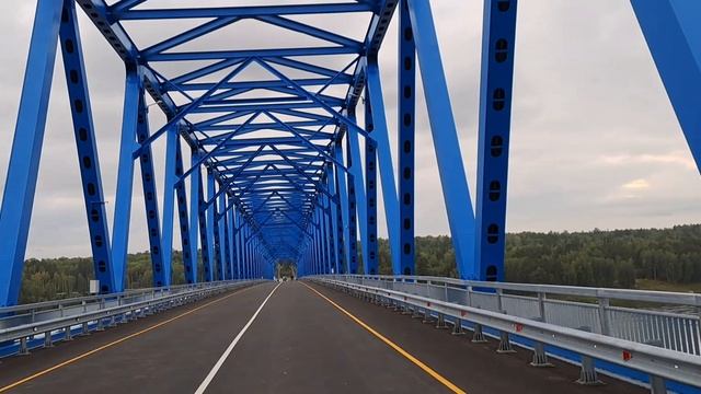 Самый северный мост через Енисей