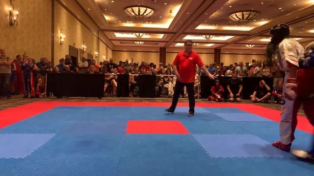 Girls 15-17 -60kg Point Sparring, WKC World Championships 2023 смотреть онлайн
