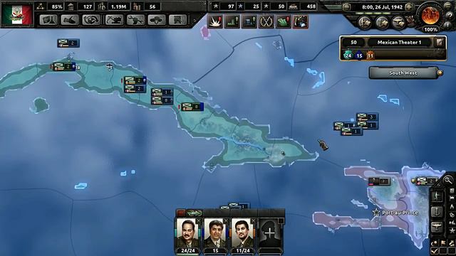 Hearts of Iron 4 | Hearts of Iron IV Mexico | Fascist Mexico | Episode 16 - Panamanian Bltiz смотреть онлайн