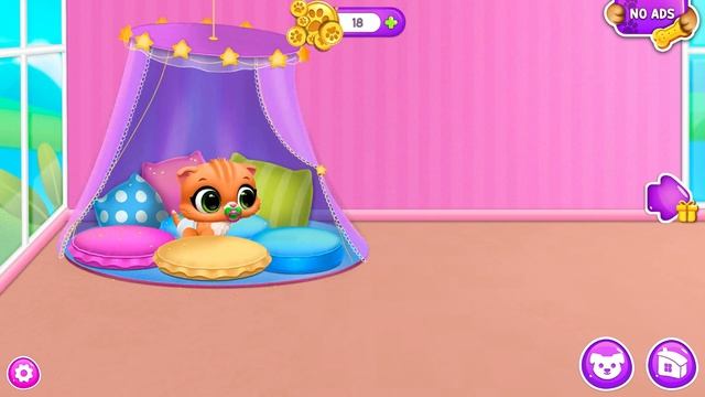 НОВЫЙ Котенок и Дом для котят FLOOF My Pet House! #3 Играем в игру Floof?  Зырики ТВ #zyrikitv