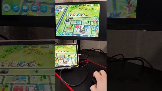 Подключаем ipad к монитору #ipad #ios смотреть онлайн