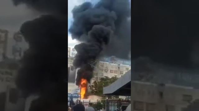 Ташкент Паркент рынок,сильный пожар? смотреть онлайн