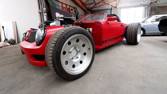 Custom Porsche 911 Targa with Bentley Engine by Danton Art Kustoms смотреть онлайн