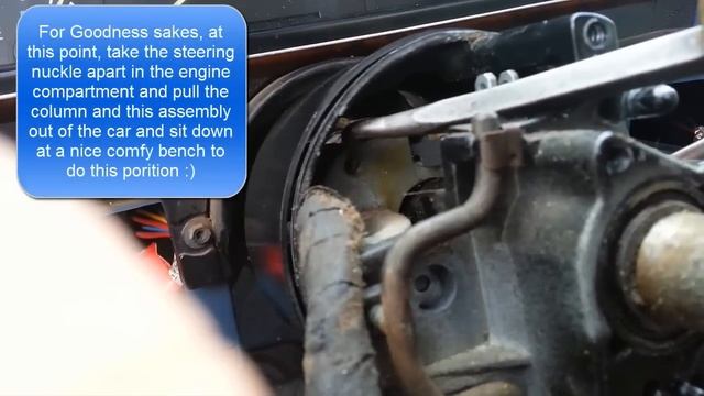 88 Ford F250 Steering Lock Actuator Removal Steering Column Removal Ignition Switch Replacement