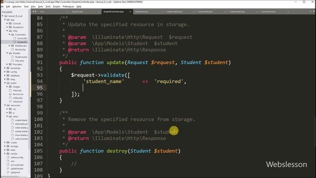 Laravel 9 CRUD Tutorial - Update or Edit MySQL Data смотреть онлайн
