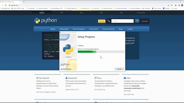 How to install 3.10.5 (Latest) Version of Python on Windows 10 смотреть онлайн