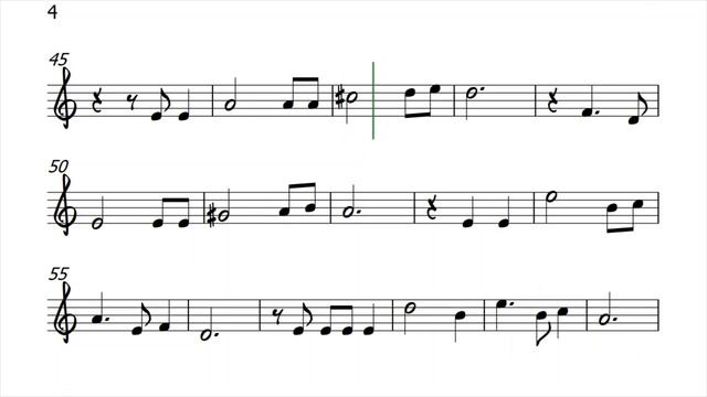 Dandansoy Flute Violin Sheet Music Backing Track Play Along Partitura смотреть онлайн