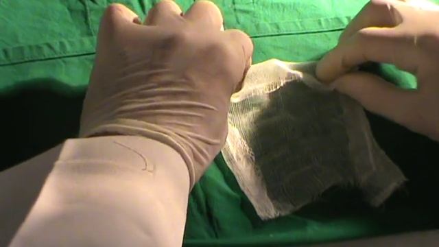 Приготовление перевязочного материала. Docent A.D. Stepanov, ПДАТУ смотреть онлайн