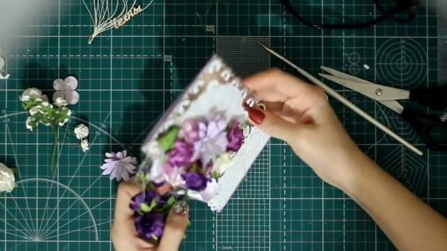 ||| Скрап открытка ко Дню Матери ||| Мастер класс от SB ||| смотреть онлайн