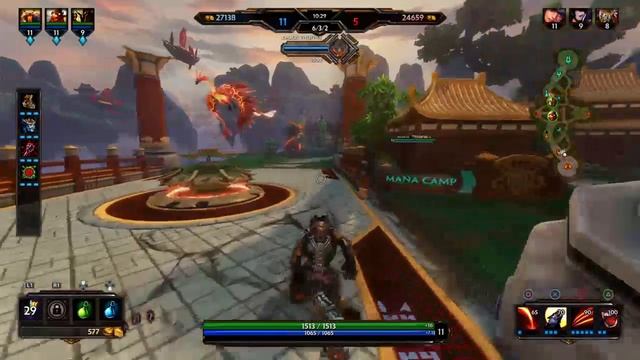 SMITE Joust Gameplay - Fenrir Metal Carnage смотреть онлайн