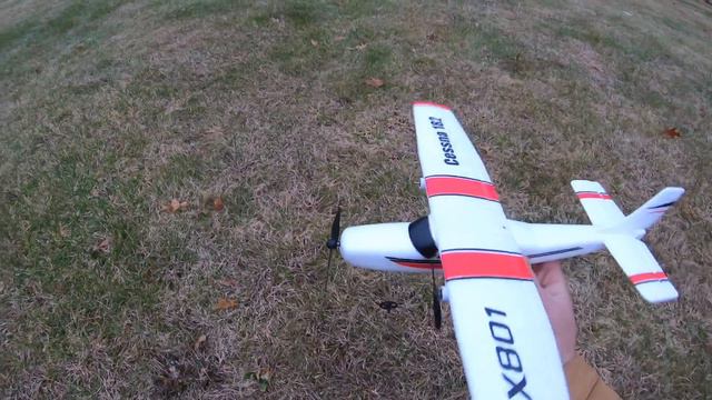 Flybear Cessna 182 FX801 2 Channel RC Airplane - Unboxing & Review смотреть онлайн