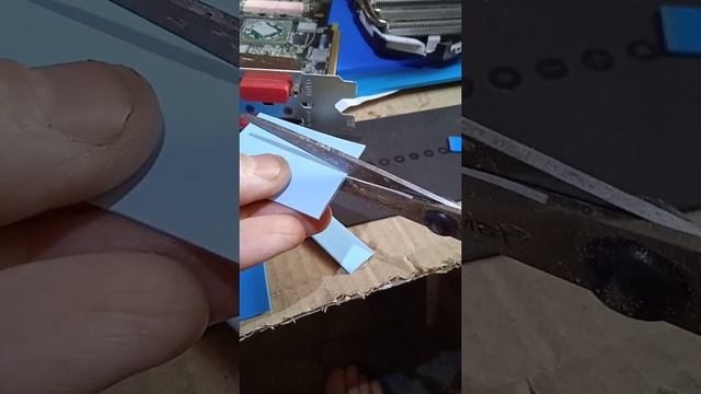 замена термопрокладки рх580 26 мая 2021 г.