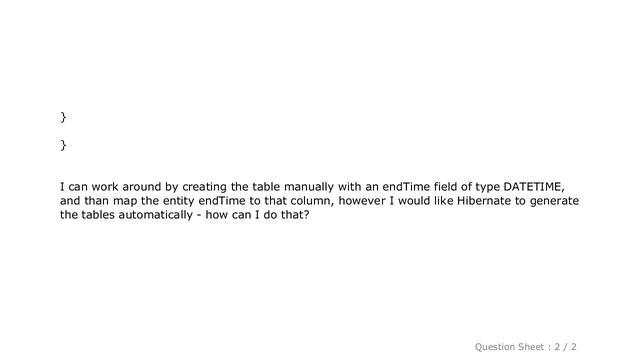 MySQL : How can I map a Java date to DATETIME in mysql (by default its TIMESTAMP) with Hibernate an смотреть онлайн