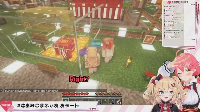 Watame Joins School Swimsuit Minecraft Skin Bandwagon After Miko And Haachama Show Them【Hololive En