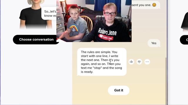 Two bots make a terrible song | Replika vs Replika | Part 8 смотреть онлайн