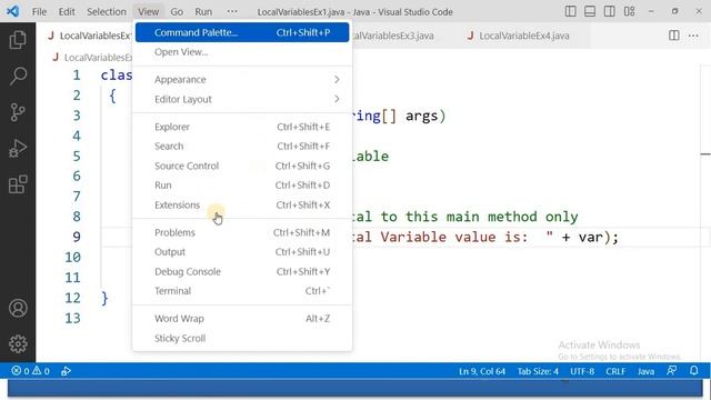 #10. Local Variables in Java || Types of Variables (Part - 1) смотреть онлайн