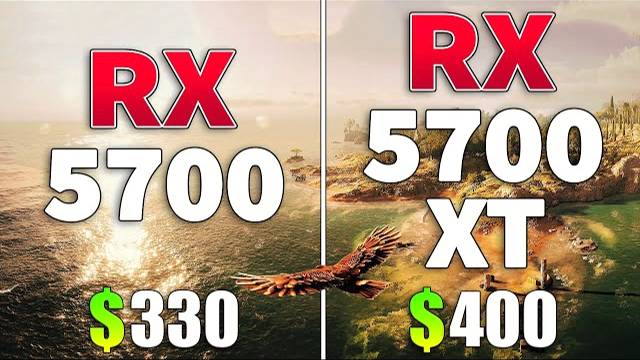 RX 5700 Vs RX 5700 XT Test In 9 Games