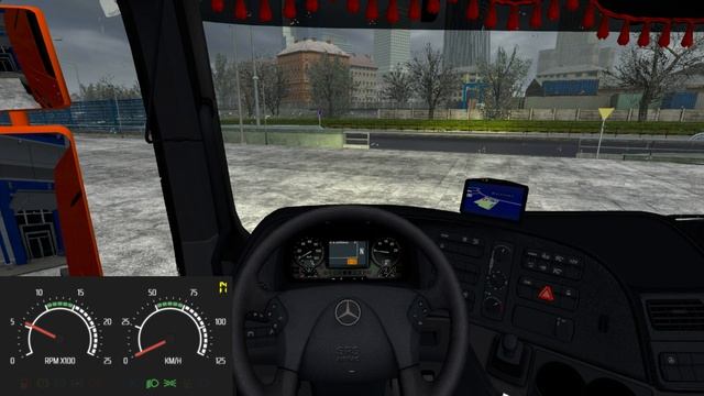 ETS2 (1.32) | sound mod "Mercedes Actros MP2 and MP3 sound" by Leen (01.10.18) - test смотреть онлайн